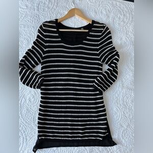 Dex Black Knit Top